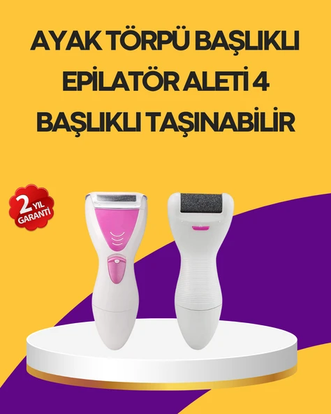 Taşınabilir Tıraşlı Epilasyon Makinesi MİR80308514 ürün görseli 1