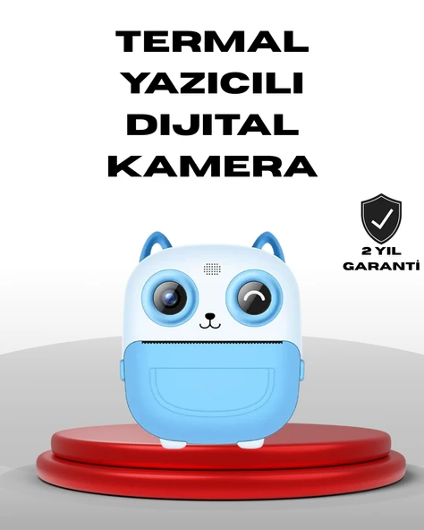 Çocuklar İçin Anında Baskı Dijital Kamera 48MP Full HD MİR28792319 ürün görseli 1