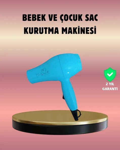 Çocuklara Uygun Saç Kurutma Makinesi – Güvenli, Yumuşak ve Nazik Kurutma Deneyimi MİR77308735 ürün görseli 1