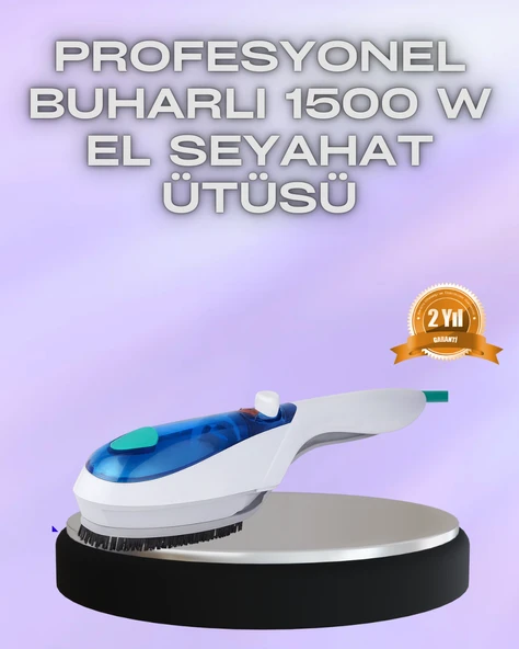 Portatif Buharlı Ütü Pratik Seyahat Tipi Kırışıklık Açıcı MİR13510894 ürün görseli 1