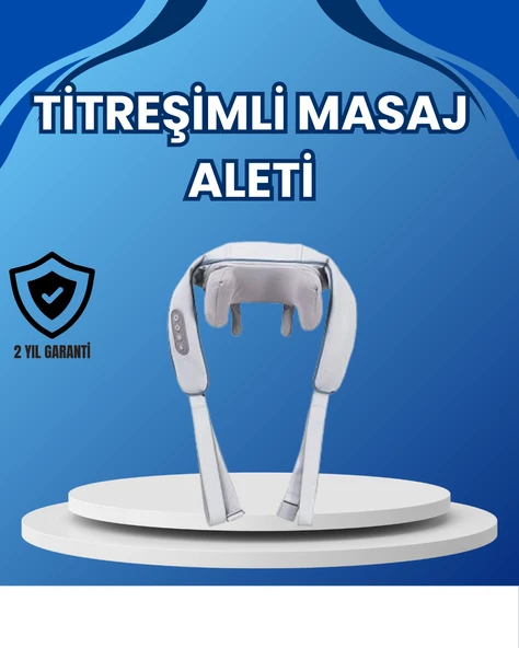 Şarjlı Boyun ve Omuz Masaj Aleti | 3D Yoğurma Teknolojisi MİR72453353 ürün görseli 1