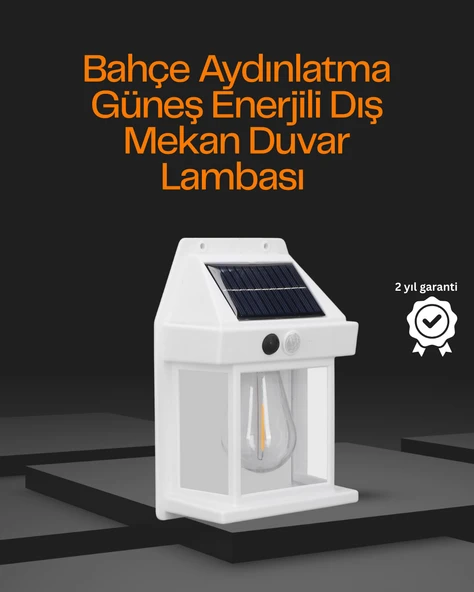 1800 mAh Pilli Solar Duvar Aydınlatma MİR55762114 ürün görseli 1