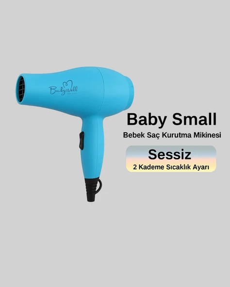 Mini Saç Kurutma Makinesi – Sessiz, Güvenli ve Hafif – Çocuklar İçin Özel Tasarım MİR02575638 - Resim 4