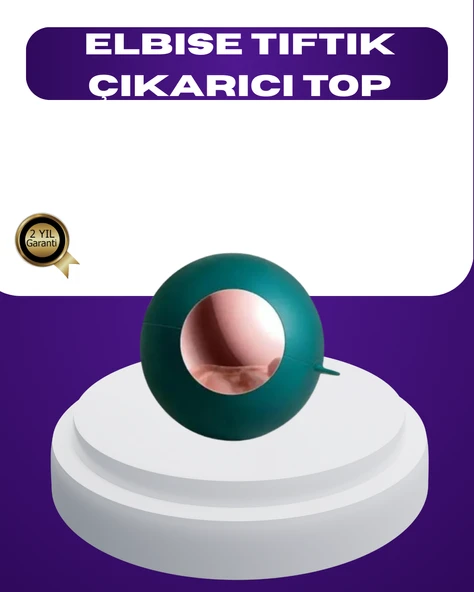 Elbise Tiftik Çıkarıcı Top – Yeniden Kullanılabilir ve Yıkanabilir MİR39894901 ürün görseli 1