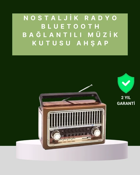 Kablosuz Bluetooth Hoparlör ve FM Radyo MİR78314102 ürün görseli 1