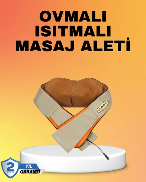 Kas Ağrılarına İyi Gelen Ovmalı Isıtmalı Boyun Omuz Bel Masaj Aleti MİR27518900 ürün görseli 1