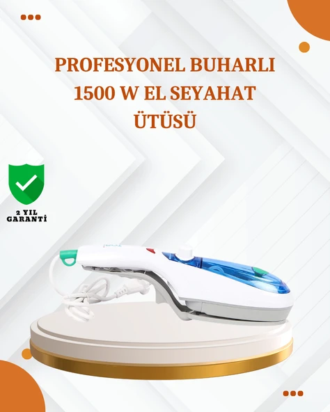 Kompakt Buharlı Ütü 1500W | Tüm Yüzeyler İçin Pratik ve Etkili MİR49025903 ürün görseli 1