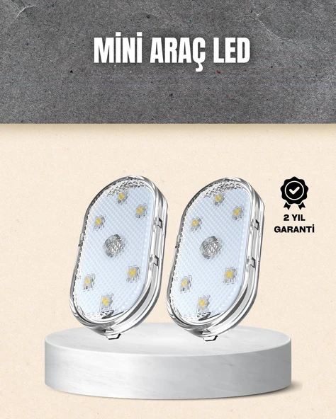 Taşınabilir Manyetik Mini LED Lamba 7 Renk Seçenekli MİR46793714 ürün görseli 1