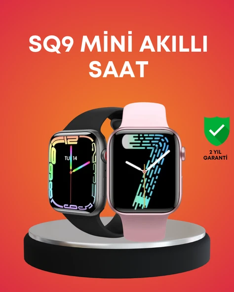 Akıllı Saat AMOLED Dokunmatik Ekran Nabız Uyku ve Adım Takibi MİR93870956 ürün görseli 1
