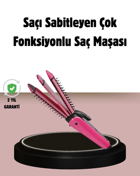 Saç Şekillendirici Maşa ve Düzleştirici 2’si 1 Arada MİR73329008 ürün görseli 1