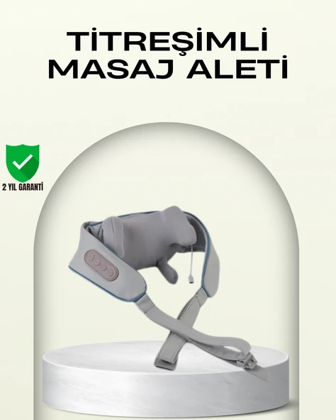 Taşınabilir Şarjlı Boyun Masaj Cihazı | Sessiz ve Güçlü Motor MİR07615157 ürün görseli 1