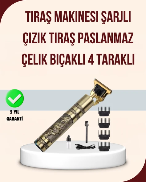 Titreşim Motorlu Erkek Saç ve Sakal Düzeltici MİR84000502 ürün görseli 1