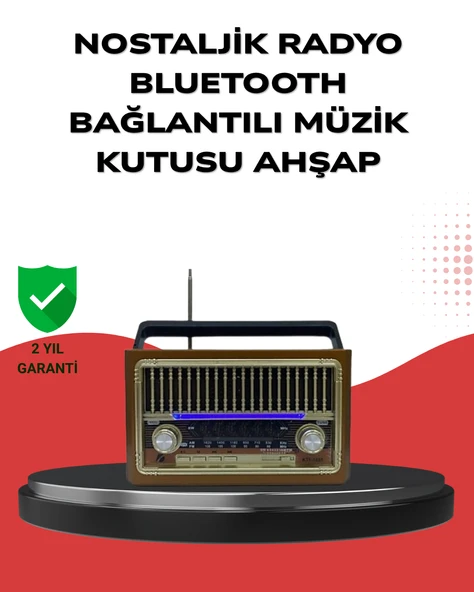 Şarjlı Radyo Hoparlör – İç ve Dış Mekan Uyumlu MİR45371328 ürün görseli 1