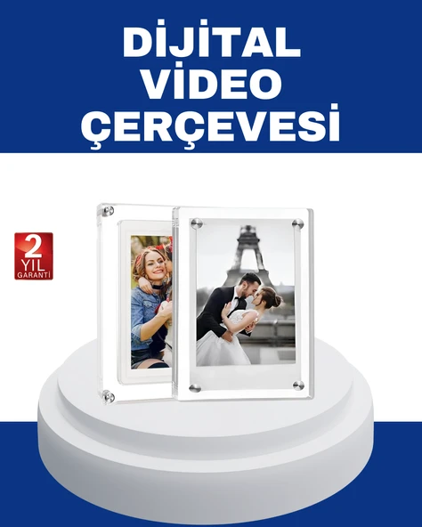 1024x600 Çözünürlüklü 7 İnç Dijital Görüntü Çerçevesi – Canlı ve Net Ekran MİR41918246 ürün görseli 1
