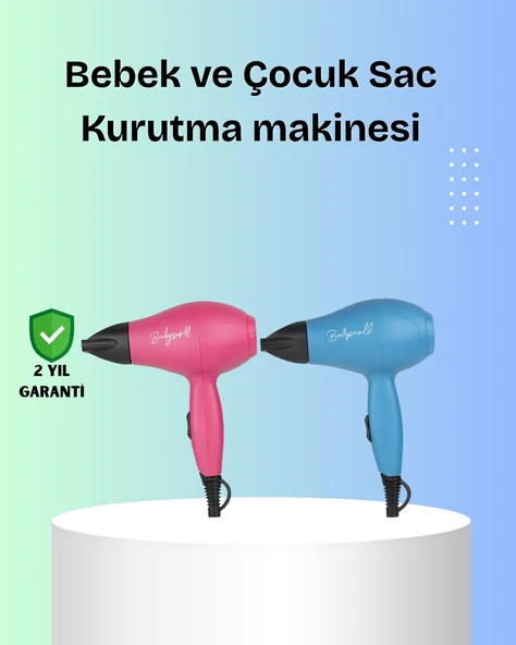 Bebek Dostu Mini Fön – Statik Elektrik Azaltıcı Anion Teknolojisi MİR44209139 ürün görseli 1