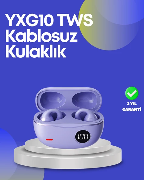YXG10 Bluetooth Kulaklık – Cilt Dostu, Uzun Pil, Çift Dil Destekli Akıllı Tasarım MİR35658187 ürün görseli 1