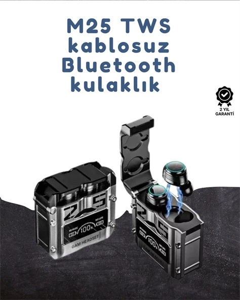 Ergonomik Tasarımlı Bluetooth Kulaklık | Suya Dayanıklı | Dokunmatik Kontrollü MİR53672721 ürün görseli 1
