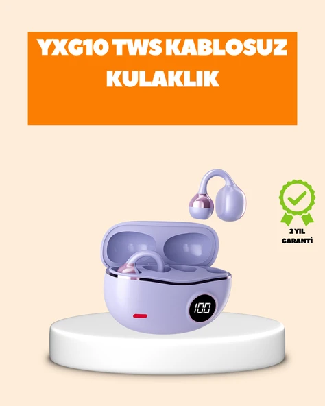 YXG10 Klipsli Açık Kulaklık – Spor İçin Uygun, APTX Ses, Ergonomik Yapı MİR00244463 ürün görseli 1