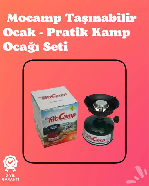 Kolay Ayarlanabilir Alevli ve Güvenli Metal Kamp Ocağı MİR02070262 ürün görseli 1
