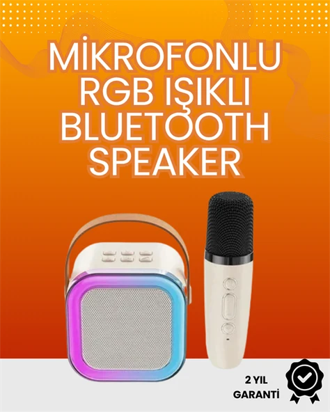 Yüksek Performanslı Kablosuz Karaoke Hoparlör MİR49533152 ürün görseli 1