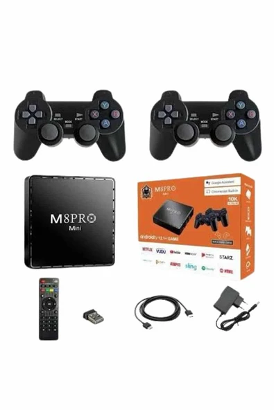 10K Ultra Hd Video Oyun Konsolu Android Tv Box 2.4g Game Stick MİR55140990 ürün görseli 1