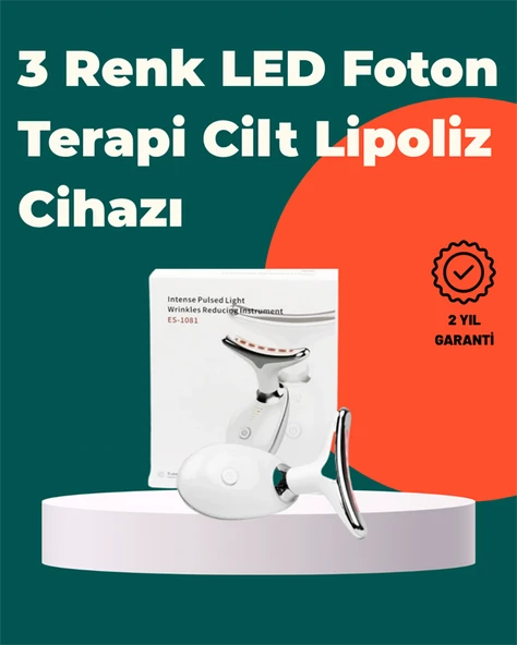 Kompakt ve Taşınabilir Cilt Bakım Cihazı – 3 Fonksiyonlu, USB Şarjlı, LED Işıklı Güzellik Aleti MİR78046579 ürün görseli 1