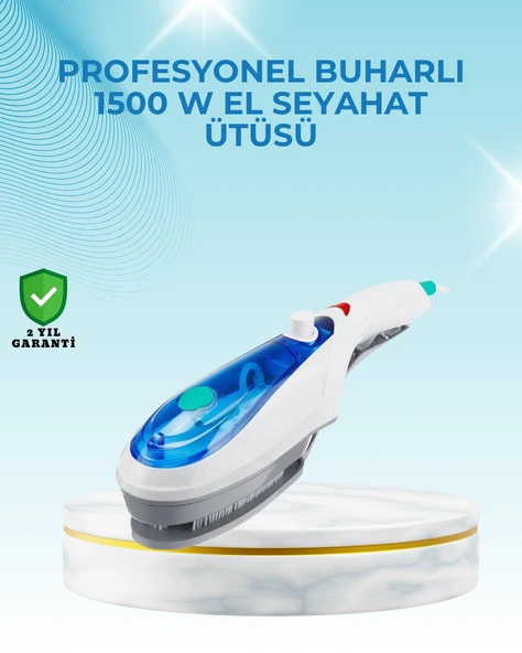 1500W Güçlü Buharlı Ütü | Yanık Riski Olmadan Hızlı Ütüleme MİR93775267 ürün görseli 1