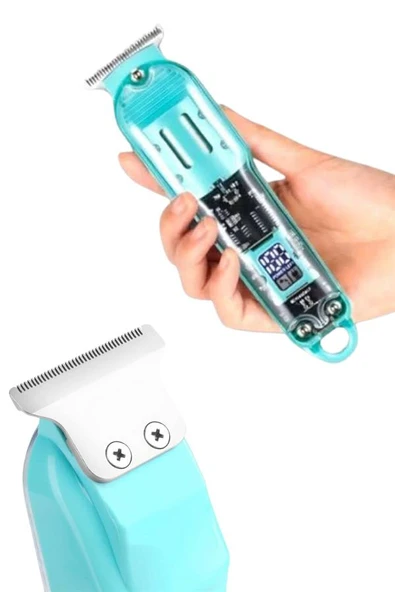 Tıraş Makinesi Renkli Dijital Göstergeli Epilasyon Öncesi Kısaltma Makinesi MİR43024373 ürün görseli 1