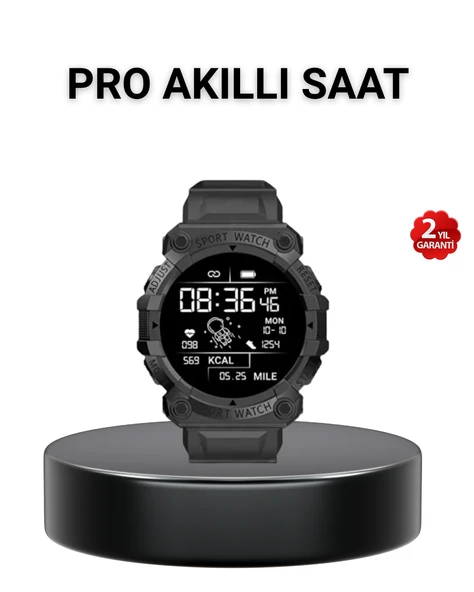 Pro Akıllı Saat – Nabız, Uyku, Adımsayar, Bluetooth 5.0 MİR02381058 ürün görseli 1