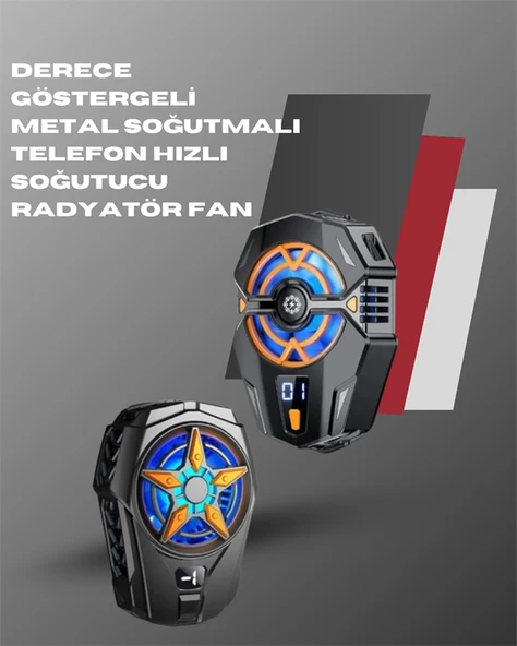 Ergonomik Telefon Soğutucu – 2 Hız Ayarı, Hafif ve Taşınabilir MİR53581017 ürün görseli 1