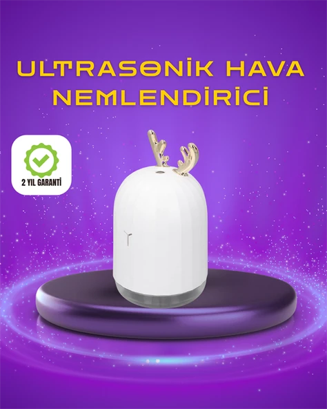 Renkli LED Işıklı ve Sürekli Spreyli Masa Nemlendirici MİR40820140 ürün görseli 1