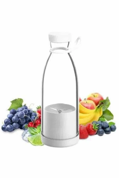 Taşınabilir Kablosuz Şarjlı Kişisel Smoothie El Blender Mini Meyve Sıkacağı MİR72783636 ürün görseli 1