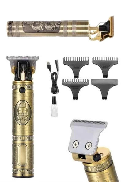 Saç Sakal Vücut Tıraş Makinesi Çizik Atma Makinesi Paslanmaz Çelik MİR05218594 ürün görseli 1