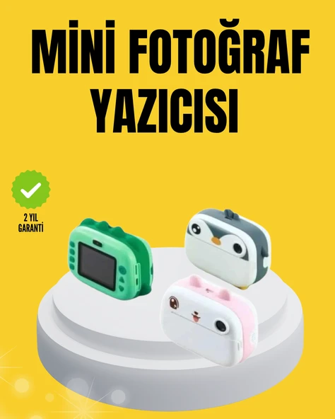 Baskı Kamera – Çift Lensli, Anında Baskı ve 10X Zoom Özellikli Dijital Fotoğraf Makinesi MİR99769996 ürün görseli 1