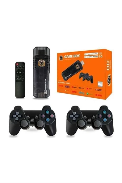 Game Box Android Tv 36500 Oyunlu Atari 5g 8k HDR Ultra HD 64 GB MİR57277360 ürün görseli 1