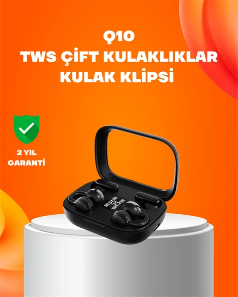 Q10 Bluetooth 5.4 Kablosuz Kulaklık – Dokunmatik, Uzun Pil Ömrü, Type-C Şarj MİR25162383 ürün görseli 1