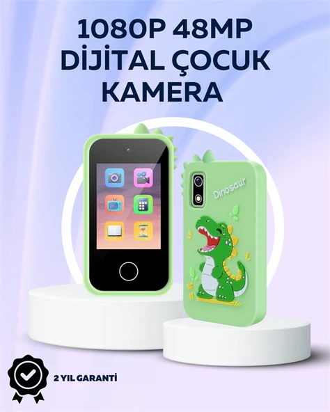Çocuklara Özel Dijital Kamera – Yaratıcı Fotoğraf Modları ve Eğlenceli Efektlerle Eğitici Deneyim MİR41212017 ürün görseli 1