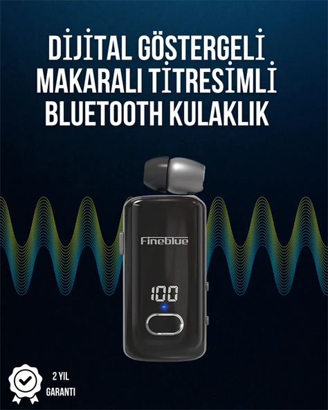Fineblue F580 Bluetooth Kulaklık – İş, Oyun ve Spor İçin Gelişmiş Kablosuz Performans MİR27811628 ürün görseli 1