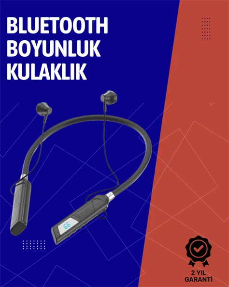 Ergonomik Tasarımlı Bluetooth Kulaklık – Gürültü Azaltmalı, Manyetik MİR29897277 ürün görseli 1