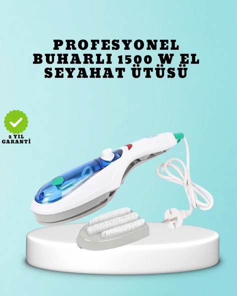 Kompakt Seyahat Ütüsü 1500W | Koku Giderici Buhar Fonksiyonlu MİR41441725 ürün görseli 1