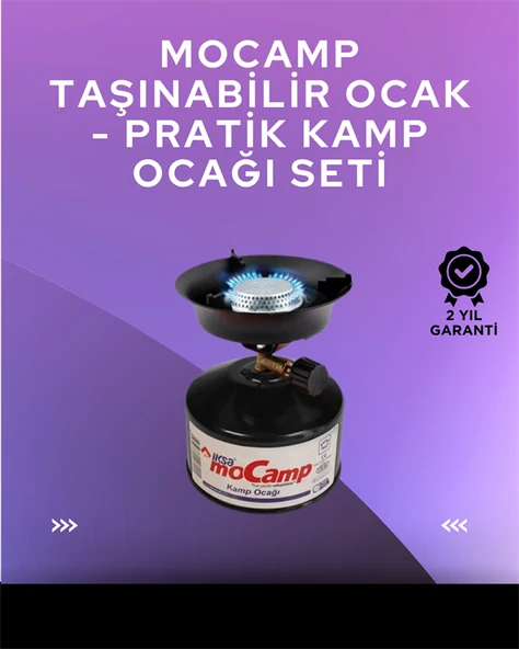 Hafif ve Kompakt Tasarımlı Taşınabilir Kamp Ocağı – Ergonomik Kullanım MİR02483579 ürün görseli 1