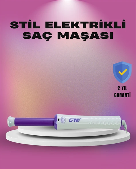 Negatif İyon Teknolojili Saç Maşası – Kabarmayan, Elektriklenmeyen Bukleler! MİR51455969 ürün görseli 1