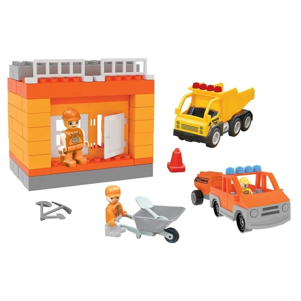 03 612 Double Blocks İnşaat Seti - Resim 2