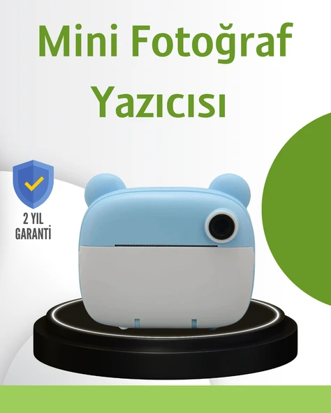 12 Özel Efektli ve Self-Timer Fonksiyonlu Baskı Kamera MİR95470540 ürün görseli 1