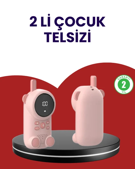 Uzun Menzilli Bebek Telsizi – VOX Modlu, Renkli LCD Ekranlı MİR78612361 ürün görseli 1