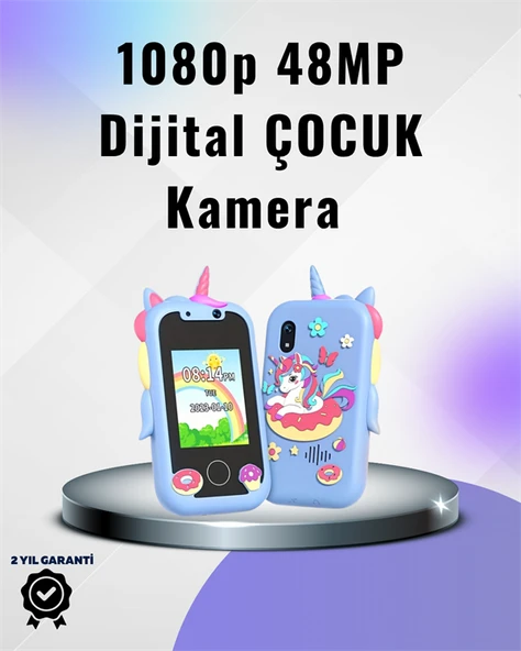 Çocuklar İçin Eğitici ve Eğlenceli Dijital Kamera MİR74634139 ürün görseli 1