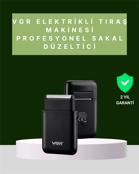 USB Şarjlı Traş Makinesi – Piston + Ağ Başlık, 600 mAh Batarya MİR12138384 ürün görseli 1