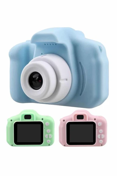 Çocuklara Özel Fotoğraf Ve Video Çeken Mini Çok Renkli Fotoğraf Makinesi MİR43404974 ürün görseli 1