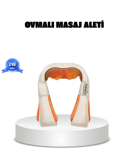 Ovmalı Isıtmalı Masaj Aleti – Boyun, Sırt, Omuz, Bel ve Ayak İçin Profesyonel Yoğurmalı Masaj Deneyimi MİR80205398 ürün görseli 1