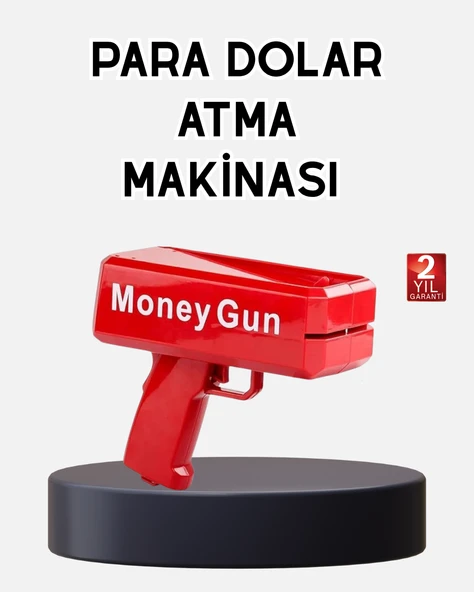 ABS Malzemeli Para Saçma Tabancası Etkinlik ve Parti Kullanımına Uygun MİR83156336 ürün görseli 1